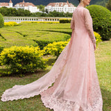 Zainab Chottani Embroidered Organza 3Pc Suit D-03 Roséa