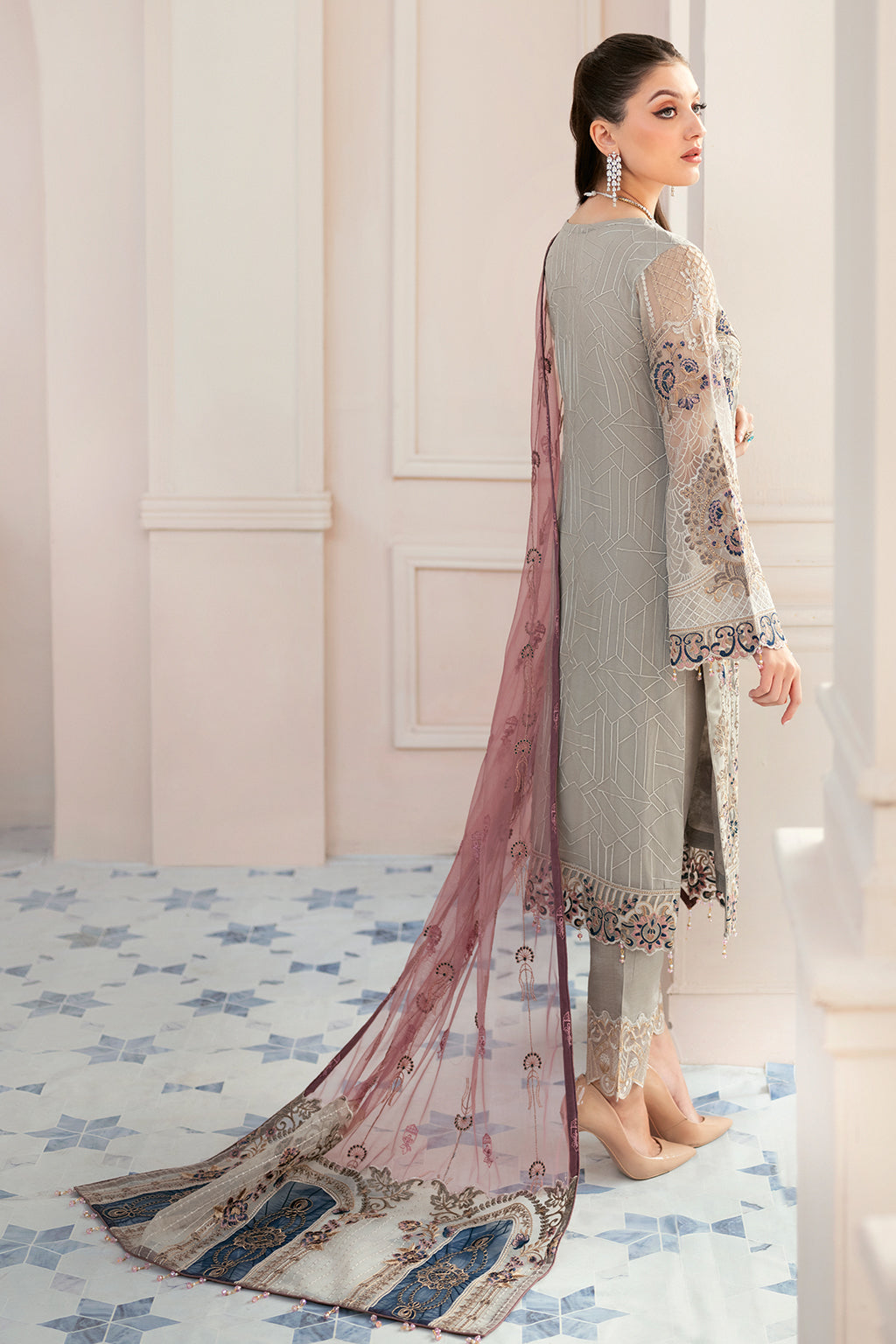 Ramsha | Rangoon Chiffon Collection 24 | D-907