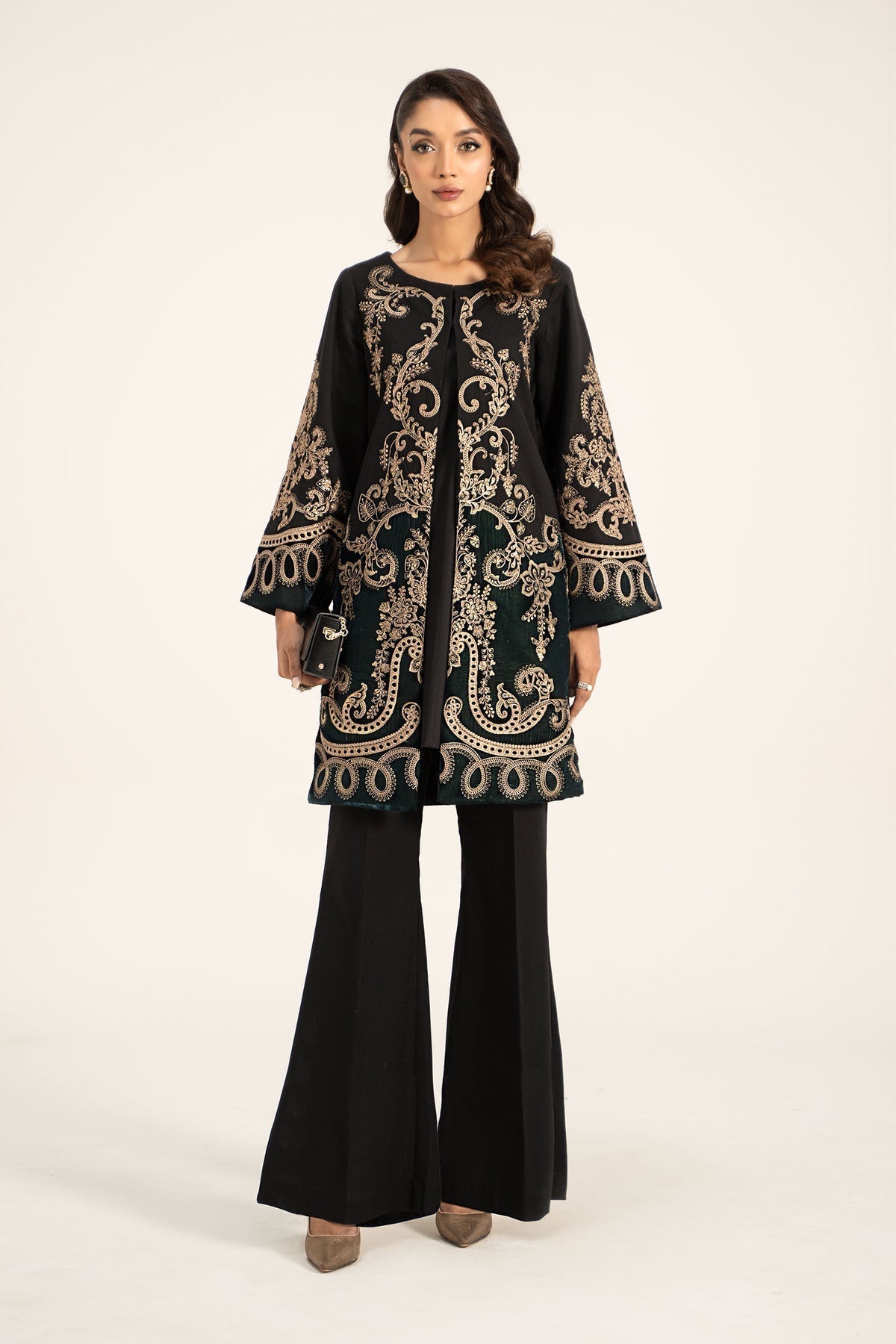 Maria B | Casual Pret 2024 | Khaddar Suit | DW-W24-113