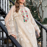 MARIA B EID COLLECTION UNSTITCHED EL-23-01-Cream