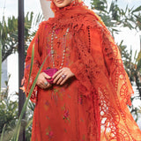 MARIA B EID COLLECTION EL-23-03-Brunt Orange