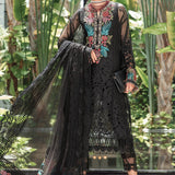 MARIA B EID LAWN COLLECTION EL-23-04-Black