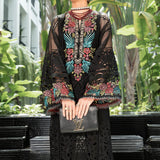 MARIA B EID LAWN COLLECTION EL-23-04-Black