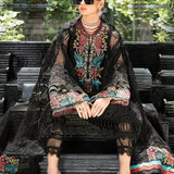MARIA B EID LAWN COLLECTION EL-23-04-Black