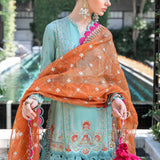 MARIA B EID LAWN COLLECTION EL-23-05-Sea Green