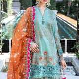 MARIA B EID LAWN COLLECTION EL-23-05-Sea Green