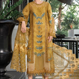 MARIA B EID COLLECTION UNSTITCHED EL-23-06-Mustard