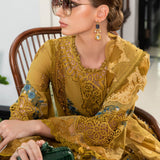 MARIA B EID COLLECTION UNSTITCHED EL-23-06-Mustard