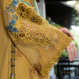 MARIA B EID COLLECTION UNSTITCHED EL-23-06-Mustard