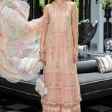MARIA B EID LAWN COLLECTION EL-23-07-Peach