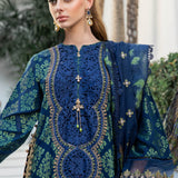 MARIA B EID COLLECTION UNSTITCHED EL-23-08-Blue