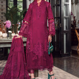 MARIA B EID COLLECTION UNSTITCHED EL-23-09-Magenta