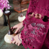 MARIA B EID COLLECTION UNSTITCHED EL-23-09-Magenta