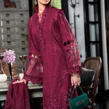MARIA B EID COLLECTION UNSTITCHED EL-23-09-Magenta