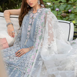 MARIA B EID LAWN COLLECTION EL-23-10-Ice Blue