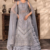 MARIA B Ice Blue BD-2603C MBROIDERED