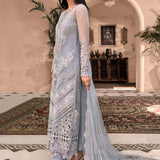 MARIA B Ice Blue BD-2603C MBROIDERED