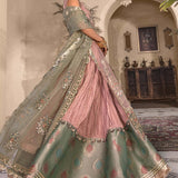 MARIA B Sea Green BD-2607 MBROIDERED