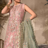 MARIA B Sea Green BD-2607 MBROIDERED