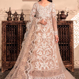 MARIA B Pink BD-2608 UNSTITCHED MBROIDERED