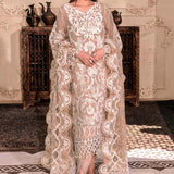 MARIA B Pink BD-2608 UNSTITCHED MBROIDERED