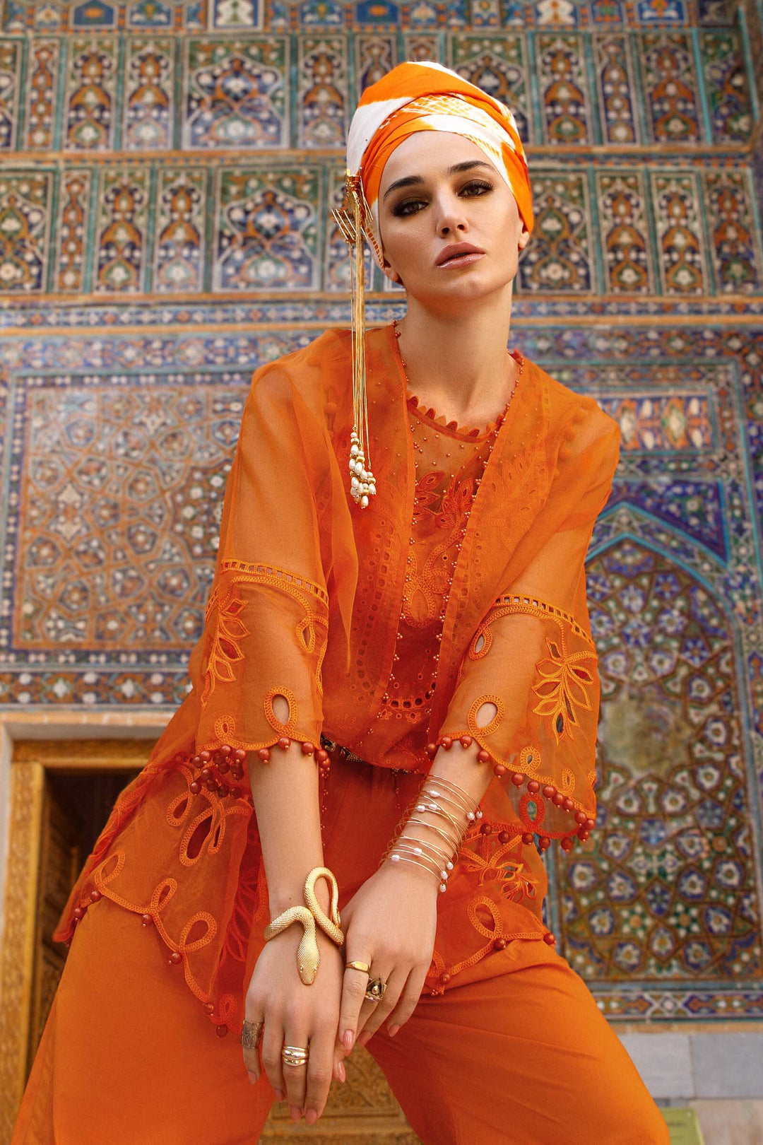 MARIA B EMBROIDED UNSTITCHED LAWN  D-2310-A