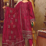 MARIA B EMBROIDED UNSTITCHED LAWN D-2311-B