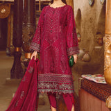 MARIA B EMBROIDED UNSTITCHED LAWN D-2311-B