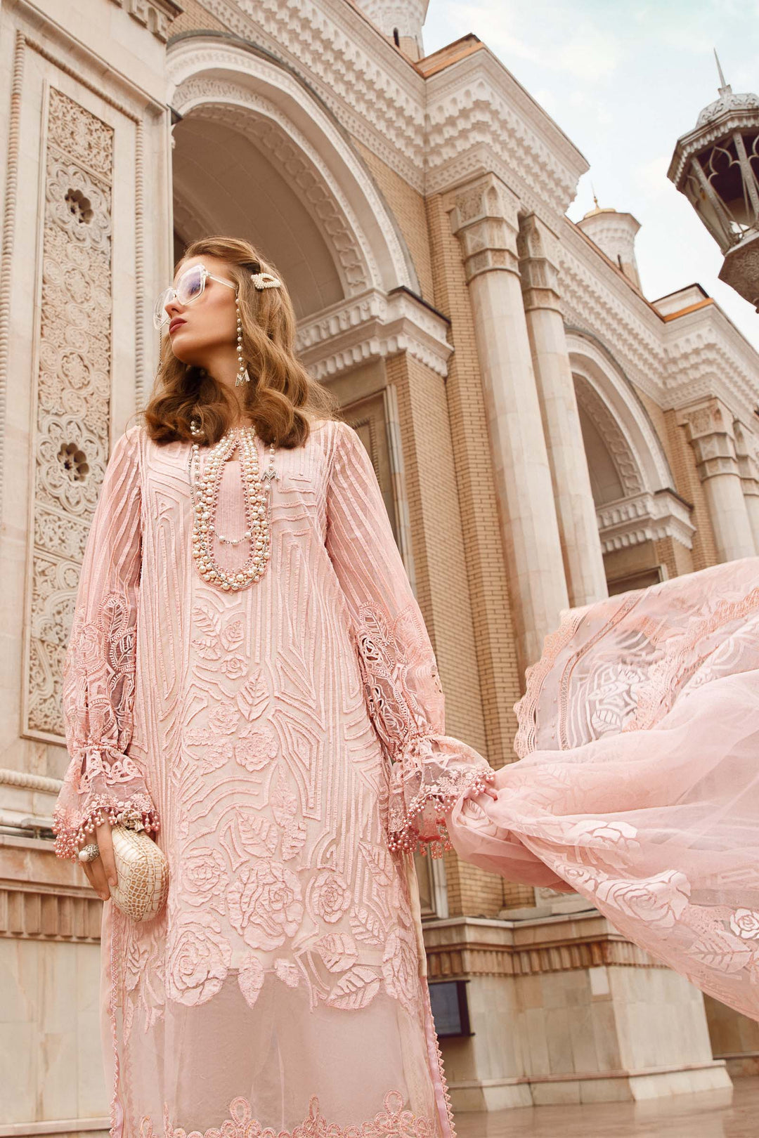 MARIA B EMBROIDED UNSTITCHED LAWN  D-2306-A