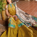 MARIA B PRINTED UNSTITCHED LAWN  MPT-1711-B