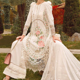 MARIA B EMBROIDED LAWN  D-2302-A