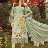 MARIA B EMBROIDED LUXURY LAWN  D-2302-A