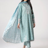 Maria B | Basics RTW | 3 Pc Embroidered Mesh Lurex Dots Suit | MB-CS25-142