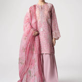 Maria B | Basics RTW | 3 Pc Embroidered Dobby Suit | MB-CS25-145