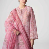 Maria B | Basics RTW | 3 Pc Embroidered Dobby Suit | MB-CS25-145