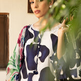 Maria B | Eid Basic Lawn | MB-CUS25-905B