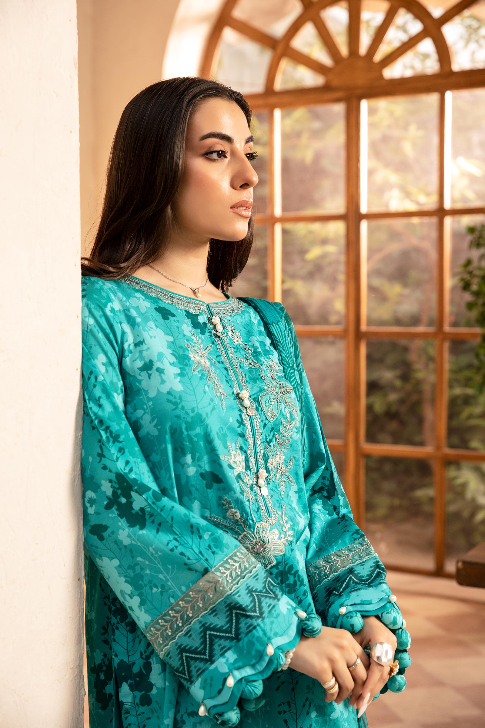 Maria B | Eid Basic Lawn | MB-CUS25-910A