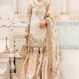 Maria B | Bridal Couture | Ivory Gold MC-906