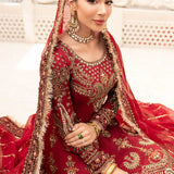 Maria B | Bridal Couture | Deep Red MC-907
