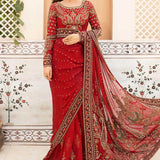 Maria B | Bridal Couture | Deep Red MC-910