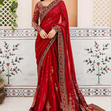 Maria B | Bridal Couture | Deep Red MC-910