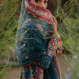 Qalamkar | Luxe Silk |  UA-09 TINA
