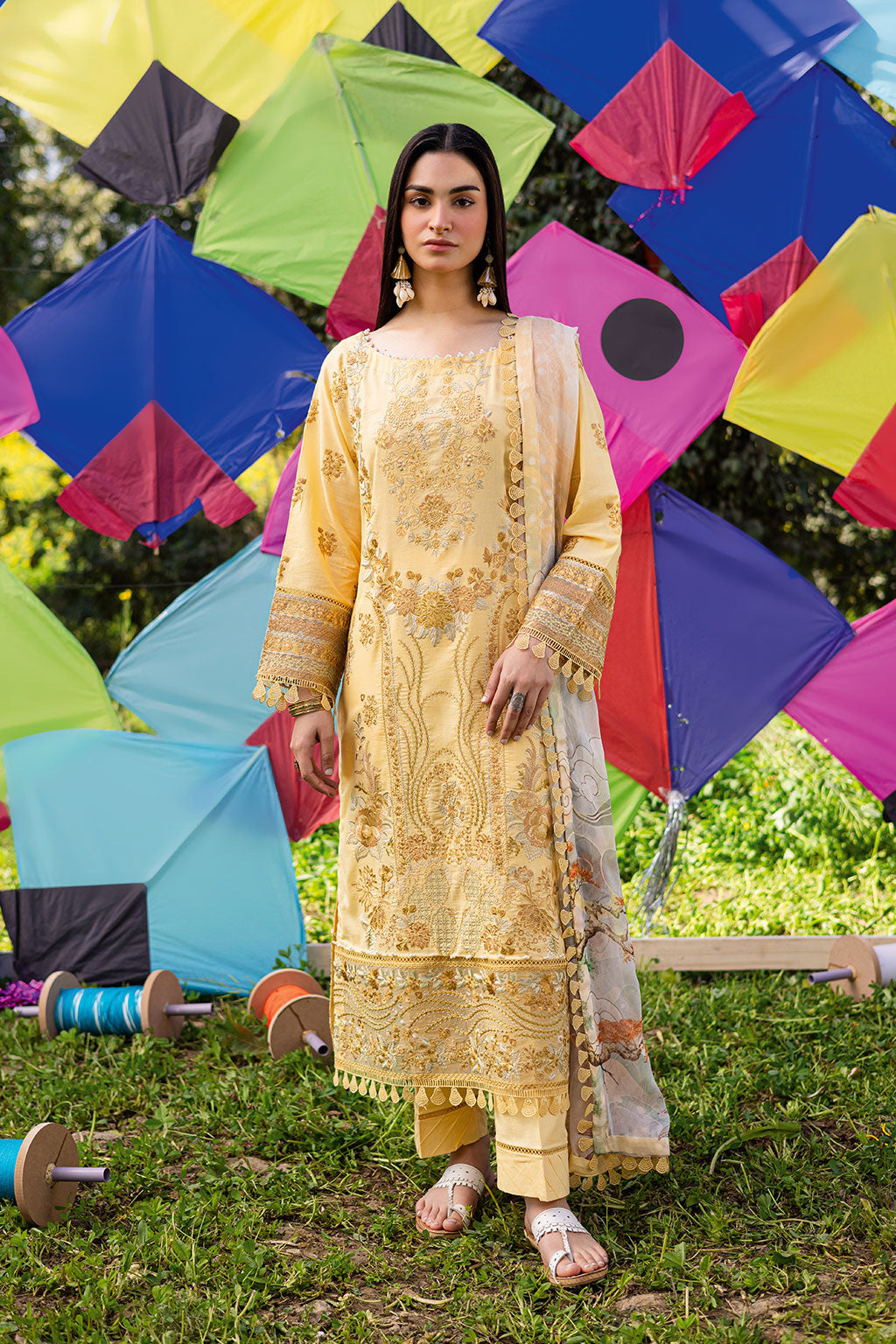 Ramsha | Riwayat Lawn Collection | Y-1207