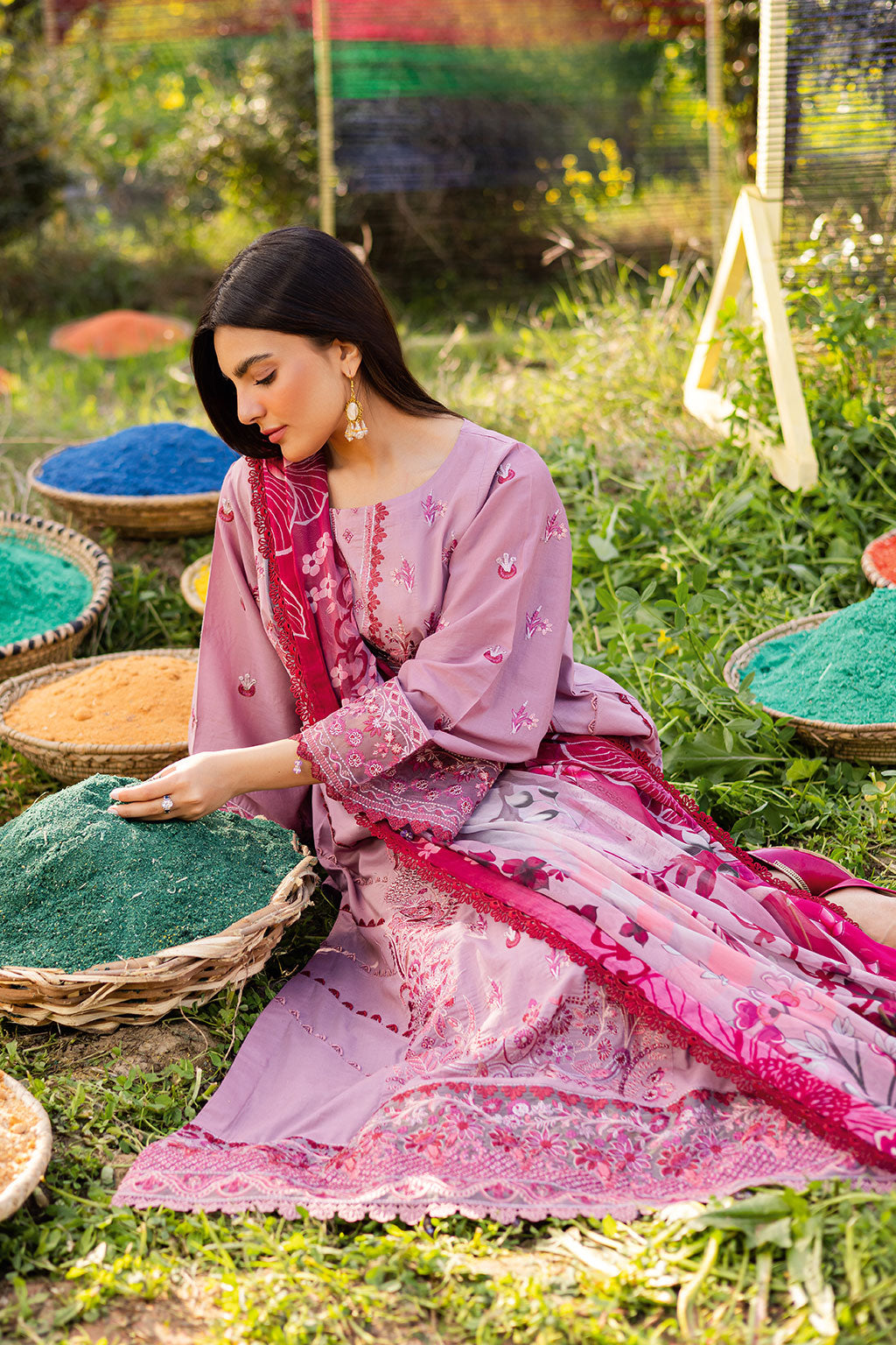 Ramsha | Riwayat Lawn Collection | Y-1209