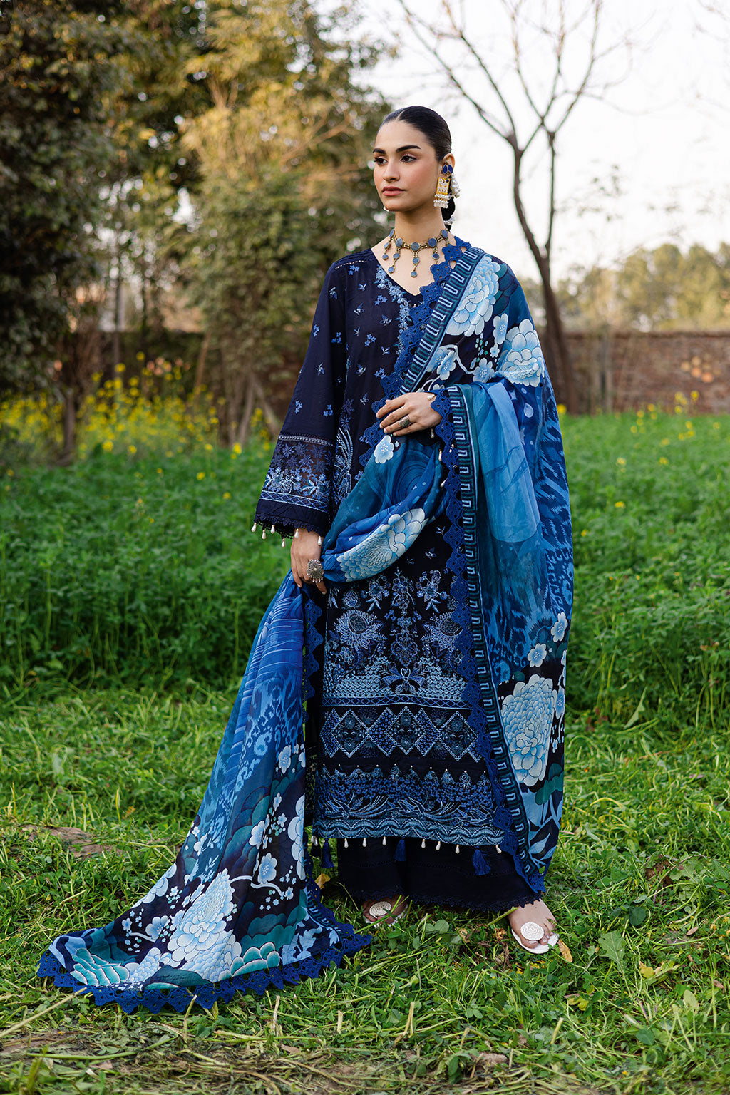 Ramsha | Riwayat Lawn Collection | Y-1203