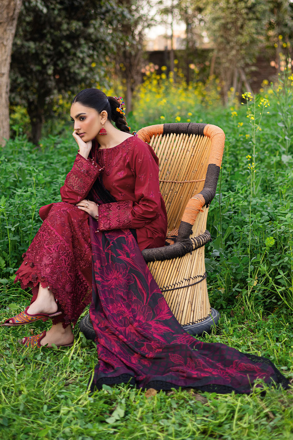 Ramsha | Riwayat Lawn Collection | Y-1204
