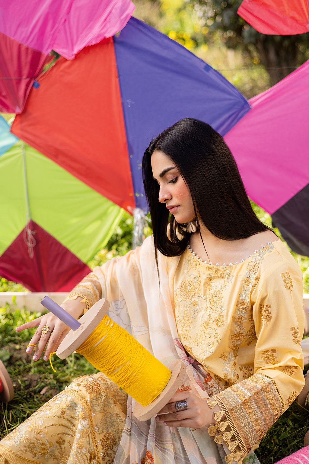 Ramsha | Riwayat Lawn Collection | Y-1207