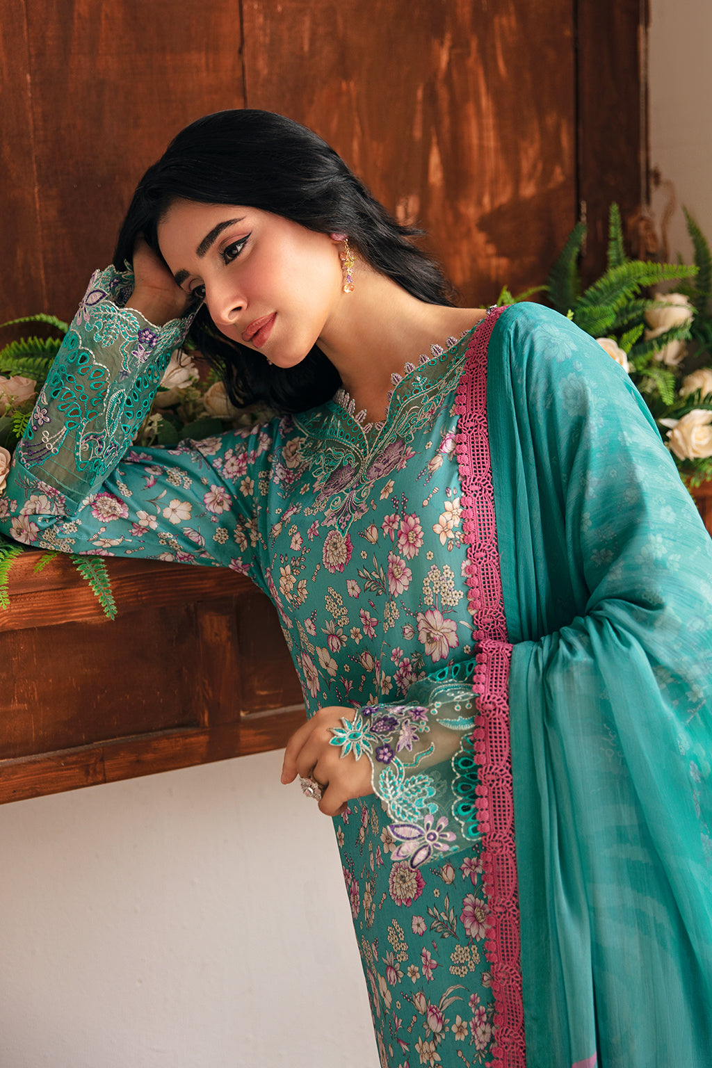 Ramsha | Rangrez Lawn Collection | N-402