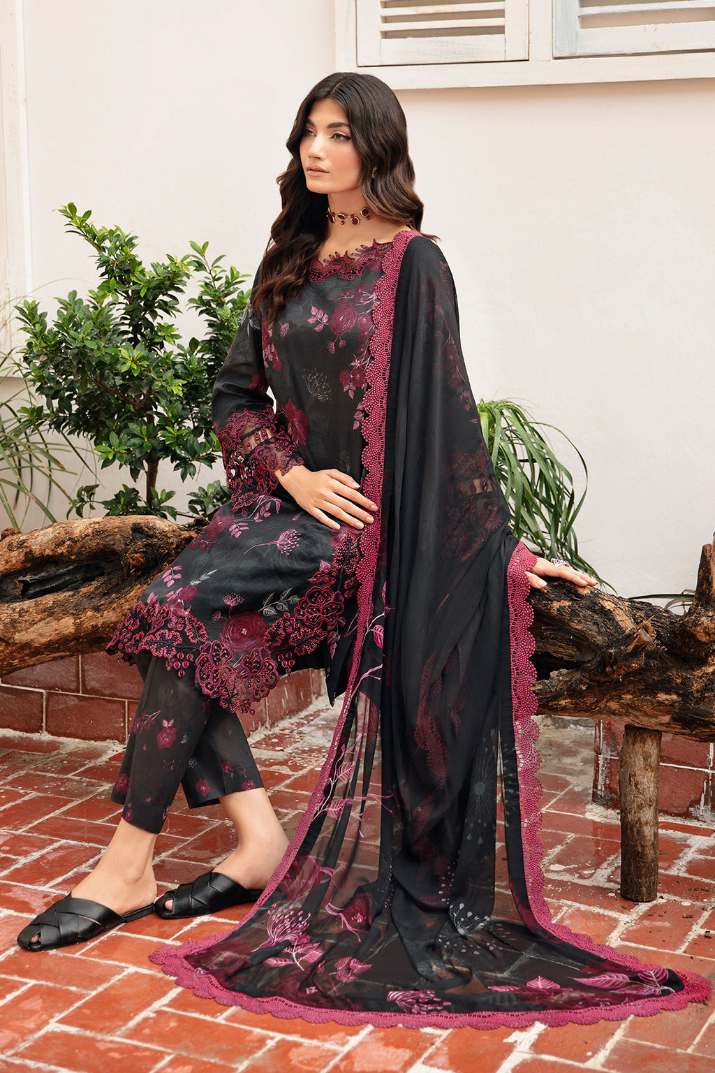 Ramsha | Rangrez Lawn Collection | N-401