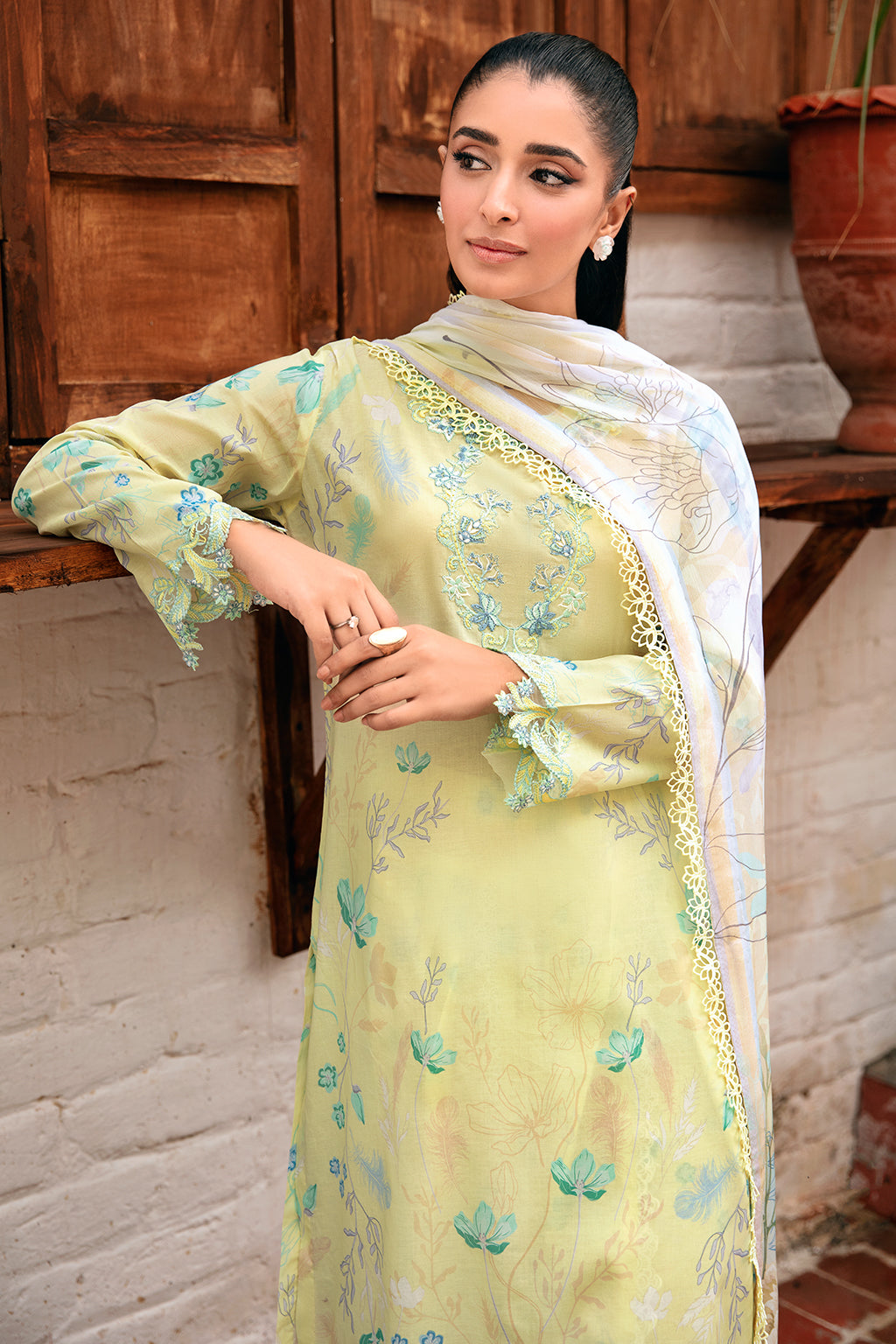 Ramsha | Rangrez Lawn Collection | N-407